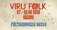 Viru Folk 2026 - Põlisrahvaste aasta / 08.08.25 Päevapilet