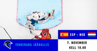 ESP - NED. European Cup of Nations