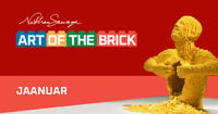 Art Of The Brick - LEGO®kunsti näitus / Flexible ehk Paindlik pilet / Jaanuar / January
