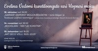 Evelina Vedomi kunstiloengute sari Hopneri Majas / Sarjapilet