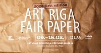 Art Riga Fair Paper 2026. Starptautiskā mākslas izstāde