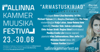 Laupäeval, 23.08 algab tipptasemel Tallinna Kammermuusika Festival
