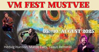 VM Fest Mustvee 2025 / Hedvig Hanson, Marek Talts ja Taavo Remmel. Kõik muutub lauluks.