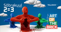 Art Of The Brick - LEGO®kunsti näitus / Time Slot ehk Kindla sisenemisajaga pilet