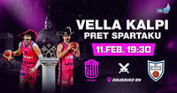 Vella Kalpi pret Spartaku: 'Rīgas Zeļļi' vs 'Spartak Pleven'
