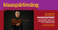 Avakontsert - Festival Klaaspärlimäng 2025