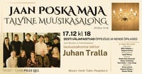 Jaan Poska Maja Talvise Muusikasalongi kontsert