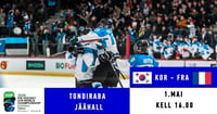 KOR - FRA / IIHF U18 meeste jäähoki MM I divisjoni B-grupi turniir Tallinnas