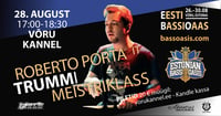 Eesti Bassioaas 2025 - Roberto Porta trummi meistriklass