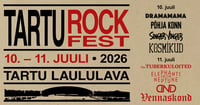 Tartu Rock Fest 2026. Päevapilet 11.07