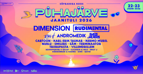 Pühajärve jaanituli 2026 peaesinejateks on Rudimental ja Dimension