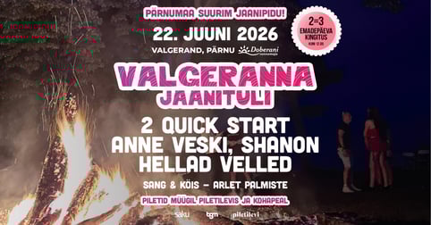 Valgeranna jaanituli 2026