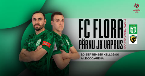 FC Flora Tallinn vs Pärnu JK Vaprus / FC Flora Tallinn kodumängud 2026