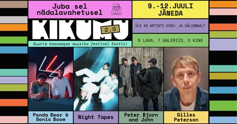 KIKUMU 2026 / Majutus Nelijärve puhkekeskuses