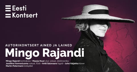 Mingo Rajandi autorikontsert. Ained ja lained