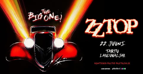Autoparkla pilet / ZZ Top - The Big One!