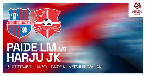 A. LE COQ PREMIUM LIIGA | PAIDE LINNAMEESKOND VS HARJU JK LAAGRI