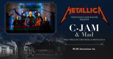 C-Jam & Mad ''Metallica'' Antoniuse õues