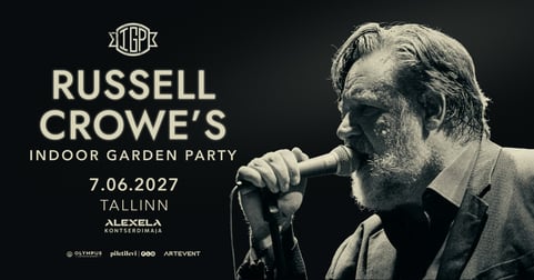 One evening with RUSSELL CROWE and band ''Indoor Garden Party''