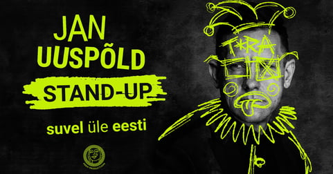 Jan Uuspõld stand-up ''Kuidas huumor meid elus edasi kannab?''