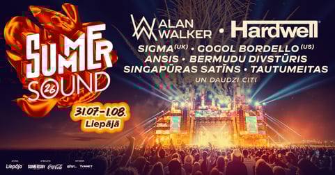 VIP biļete (VIP ticket) - Summer Sound festivāls 2026