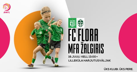 FC Flora vs MFA Žalgiris / FC Flora Tallinn naiskonna kodumängud
