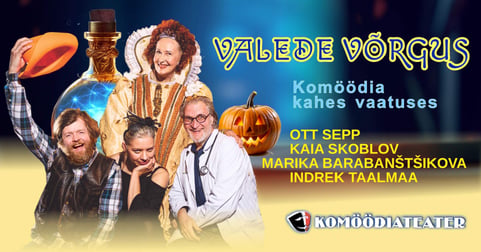 Komöödia kahes vaatuses ''Valede võrgus ehk Vino Veritas''