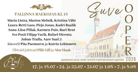 Suveooper 2026 kontsert