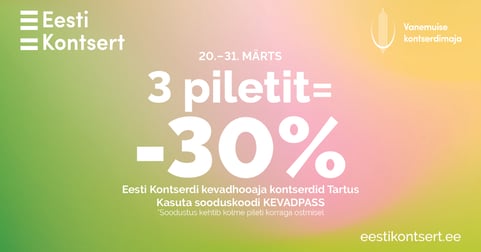 Vanemuise kontserdimaja kevadkampaania!