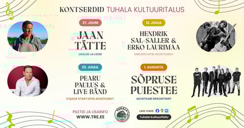 Suvehooaja pass / Kontserdid Tuhala Kultuuritalus 2026