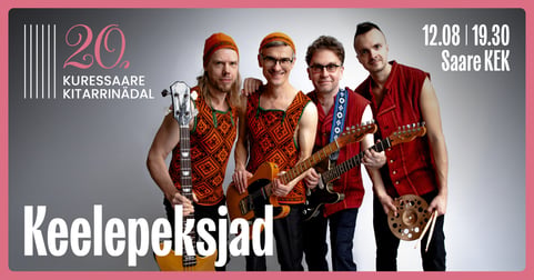 20. Kuressaare Kitarrinädal: Keelepeksjad