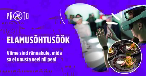 Virtuaalreaalsus elamusõhtusöök ''Sürrealistlikud maitsed''