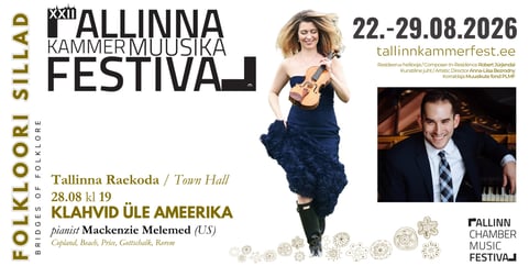 XXII Tallinna Kammermuusika Festivali kontsert "Keys Across America"