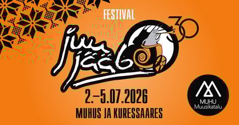 Muhu Muusikatalu PASS / XXX Muhu Tulevikumuusika Juubelifestival ''Juu Jääb 2026''