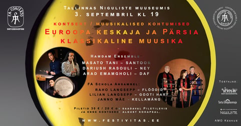 Muusikalised kohtumised. Euroopa keskaja ja pärsia klassikaline muusika