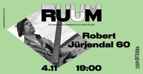 Kontsertsari RUUM: Robert Jürjendal 60