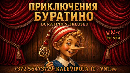 Buratino seiklused / Prikljuchenija Buratino / Приключения Буратино - Vene Noorsooteater