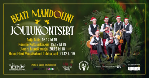 Beati Mandolini jõulukontsert