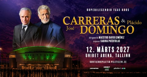 Plácido Domingo ja José Carreras