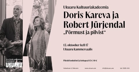 Doris Kareva ja Robert Jürjendal ''Põrmust ja pilvist''