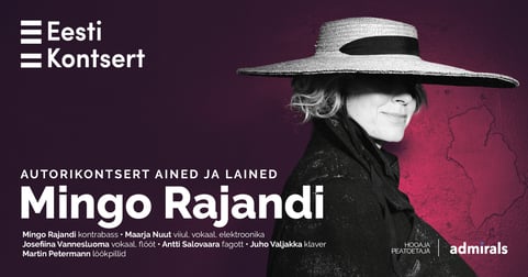 Mingo Rajandi autorikontsert. Ained ja lained