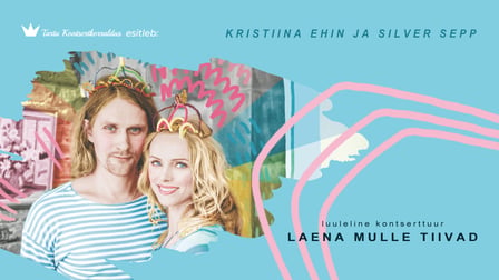 Kristiina Ehin ja Silver Sepp luulelises kontsertkavas ''Laena mulle tiivad''