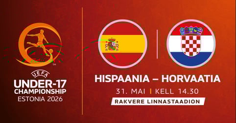 UEFA NOORMEESTE U17 EM-FINAALTURNIIR | HISPAANIA - HORVAATIA