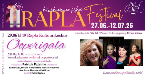XXXIV Rapla Kirikumuusika Festivali ooperigala