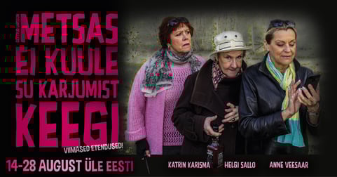 Gertrud Larsson ''Metsas ei kuule su karjumist keegi''