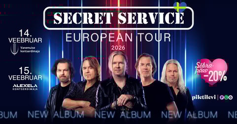 Secret Service sel nädalavahetusel Tallinnas ja Tartus!