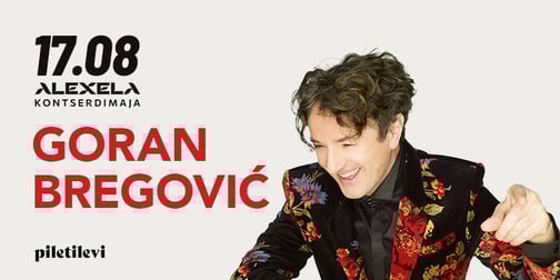 Balkani muusika legend Goran Bregovic esineb Tallinnas