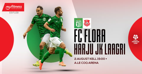 FC Flora Tallinn vs Harju JK Laagri / FC Flora Tallinn kodumängud 2026