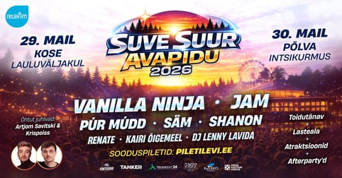 Suve Suur avapidu 2026