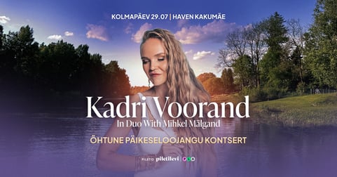 Kadri Voorand in duo with Mihkel Mälgand